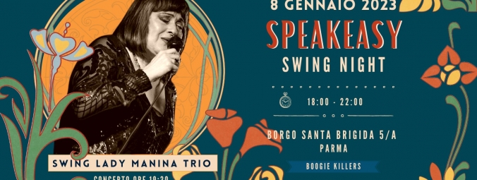 Speakeasy Swing night - Swing Lady Manina Trio